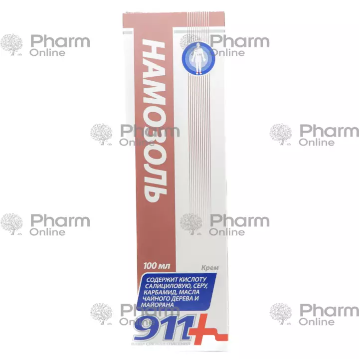 911 Callus for dry calluses100 ml (Cream) (Russia)