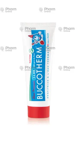 Diş pastası Buccotherm çiyələk 2-6 yaş BIO 50 ml