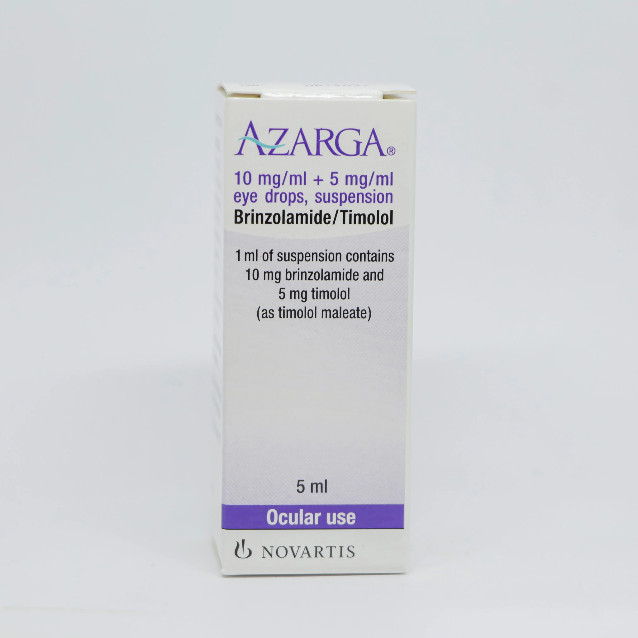 Azarga 5 ml (Eye drops) (Belgium)