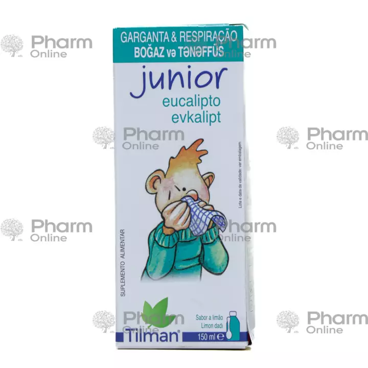 Junior eucalyptus 150 ml (Syrup) (S.A. Tilman NV) (Belgium)