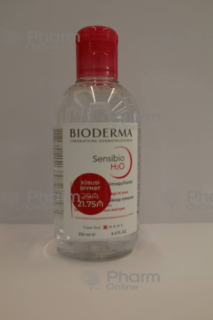 Bioderma Sensibio H2O üz, göz həssas dəri üçün (9051) 250 ml