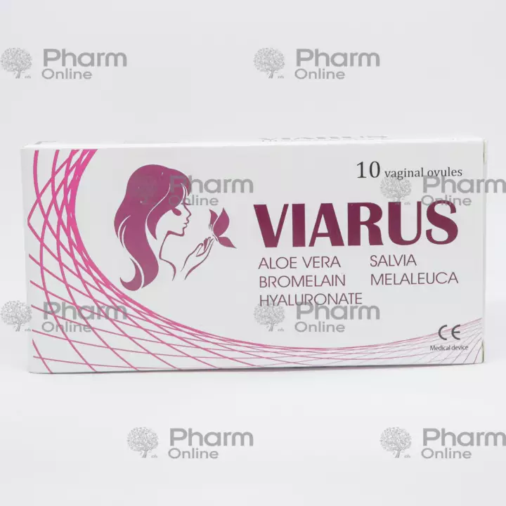 Виарус 2,7 гр № 10 (Свечи вагинальные) (Cydonia Pharmaceuticals) (Босния)