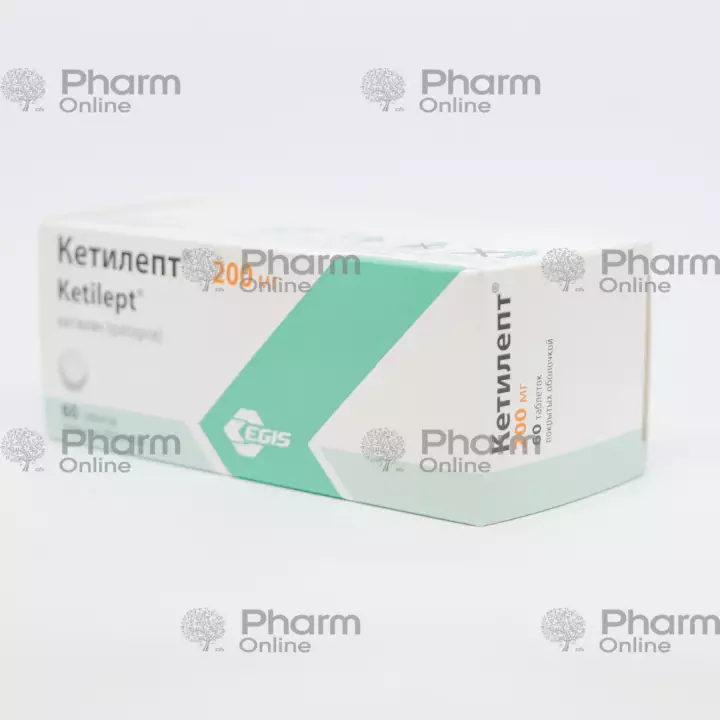 Ketilept 200 mg № 60 (Tablet) (Macarıstan)