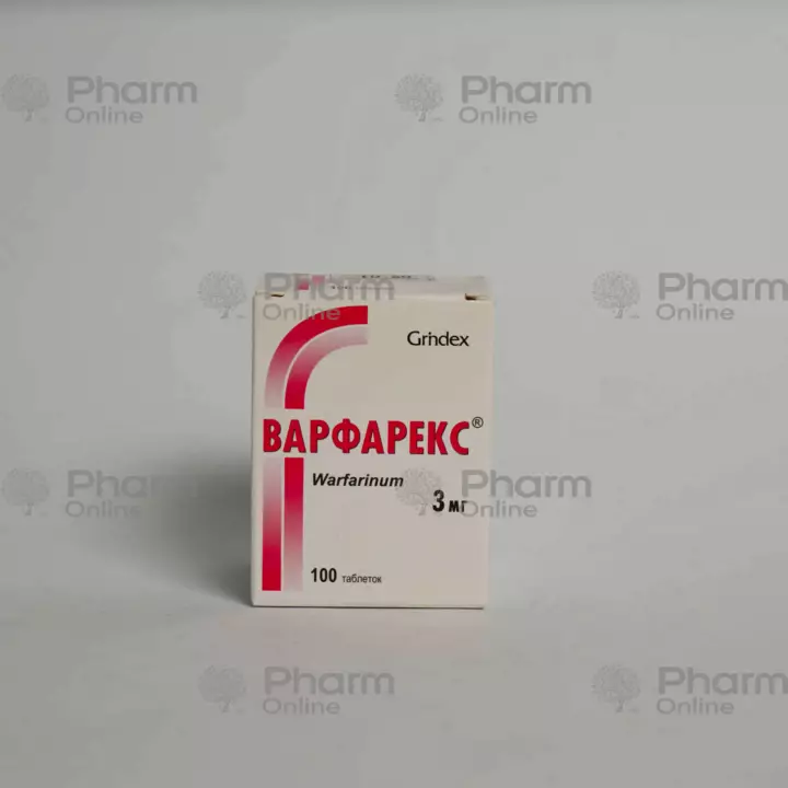 Varfarex 3 mg № 100 (Pills) (Grindex) (Latvia)