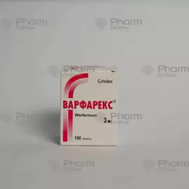 Varfarex 3 mg № 100 (Pills) (Grindex) (Latvia)