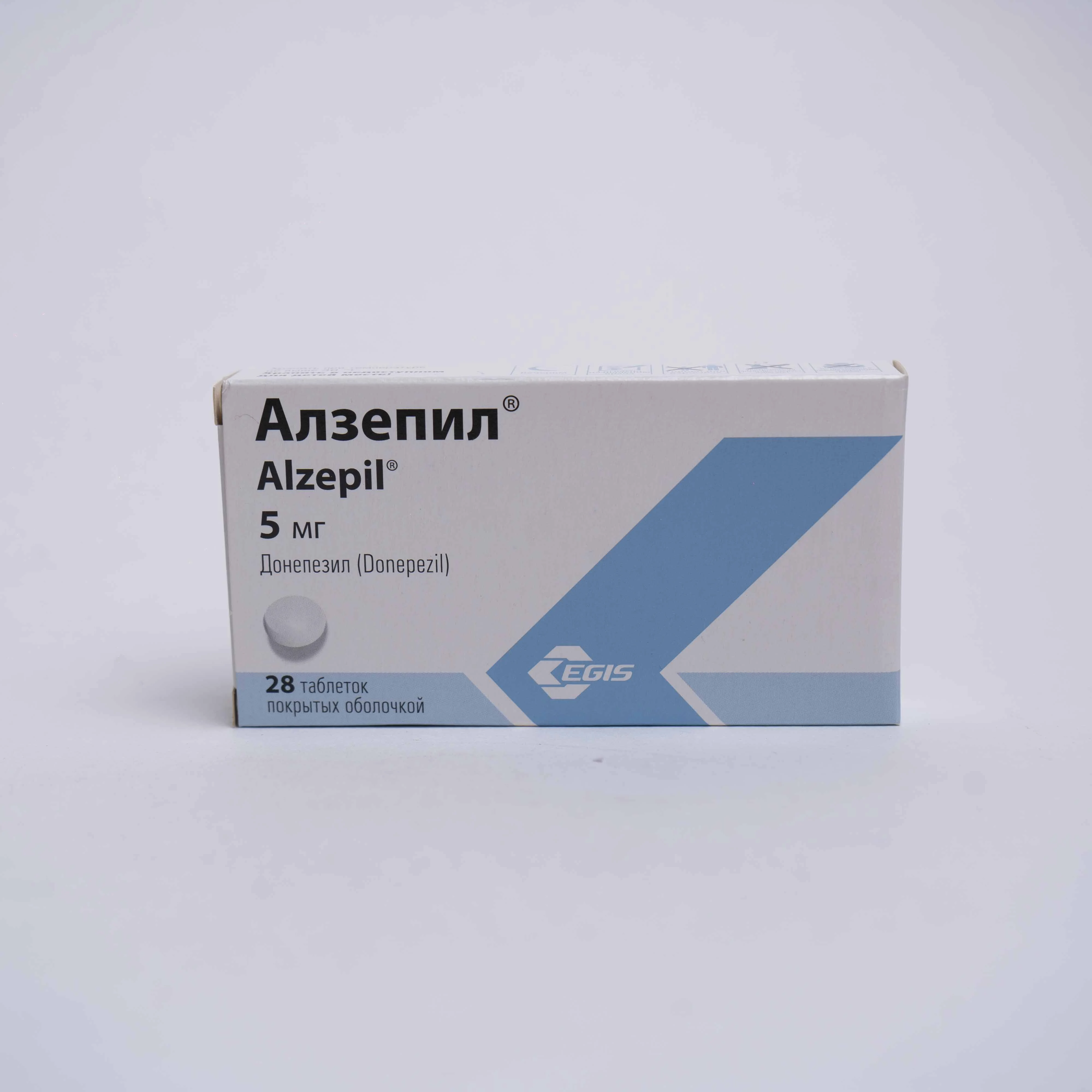 Alzepil 5 mq № 28 (Tablet) (Macarıstan)