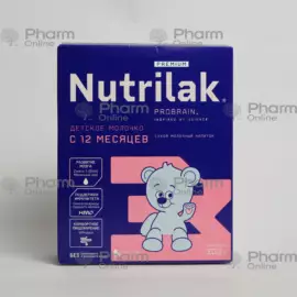 Baby food Nutrilak-3 with prebiotics 12+ Premium with baby milk 12 months 300 gr