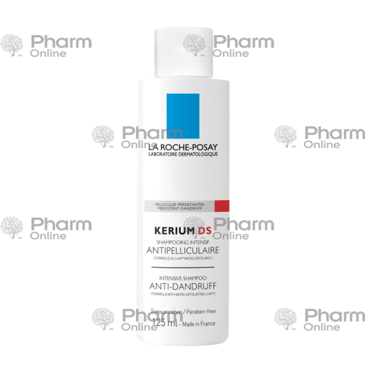 La Roche Posay '' Kerium DS anti-dandruff treating" 125 ml (Shampoo)