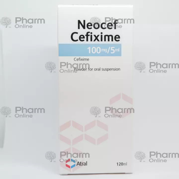 Neosef (Cefiksim) 100mq/5ml 120ml (Şərbət) (Claus Marsh) (Portuqaliya)(***)