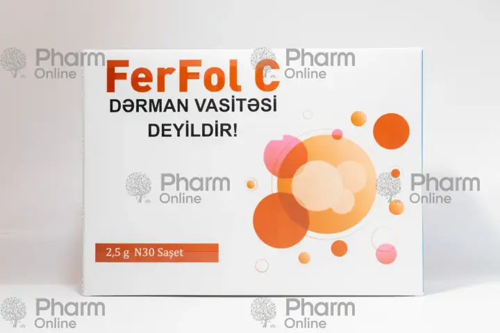 Fer-Fol C 2,5 qr № 30 (Sachet) (Türkiyə)