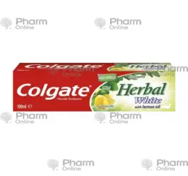 Colgate "Herbal White" Medicinal herbs-Whitening (2470) 100 ml (Toothpaste) (Teva) (Turkey)