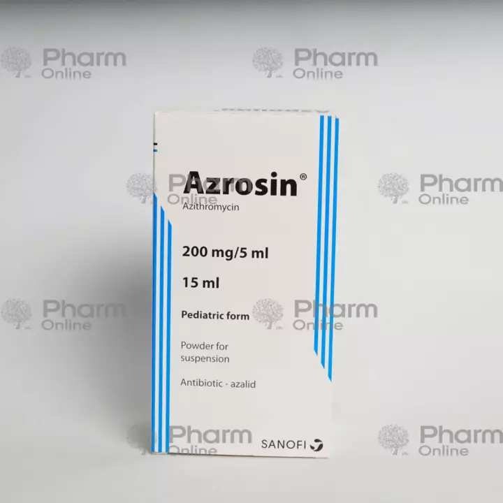Азроцин 200 мг/5 мл  15 мл (Суспензия) (Zentiva Saglik Urunleri San. ve Tic. A.S.) (Турция)(***)