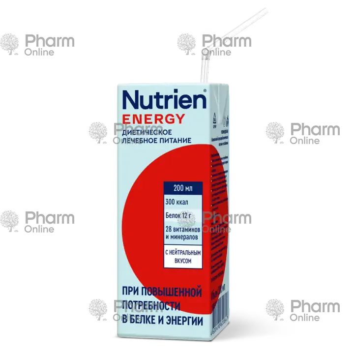 Nutrien Energy with a straw 200 ml (dietary therapeutic food)