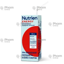 Nutrien Energy with a straw 200 ml (dietary therapeutic food)