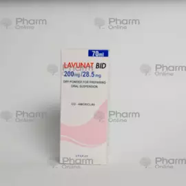 Lavunat Bid 200 mg/28.5 mg 70 ml (Suspenziya) (Türkiyə)