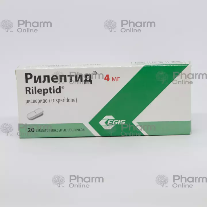 Rileptide 4 mg № 20 (Tablets) (Hungary)