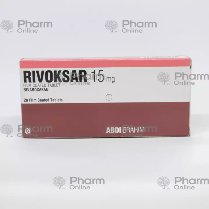 Rivoksar (xarelto) 15 mq № 28 (Tablet) (Abdi İbrahim İlaç) (Türkiyə)