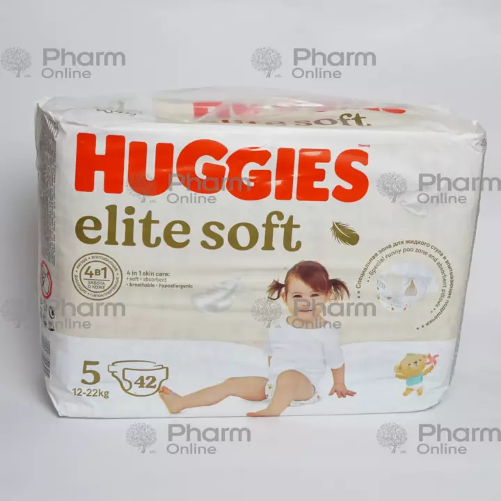 Bezi Huggis-5 12-22kg Elit Soft (9514) № 42 (gigiyena vasitələri) (<>) (Türkiyə)