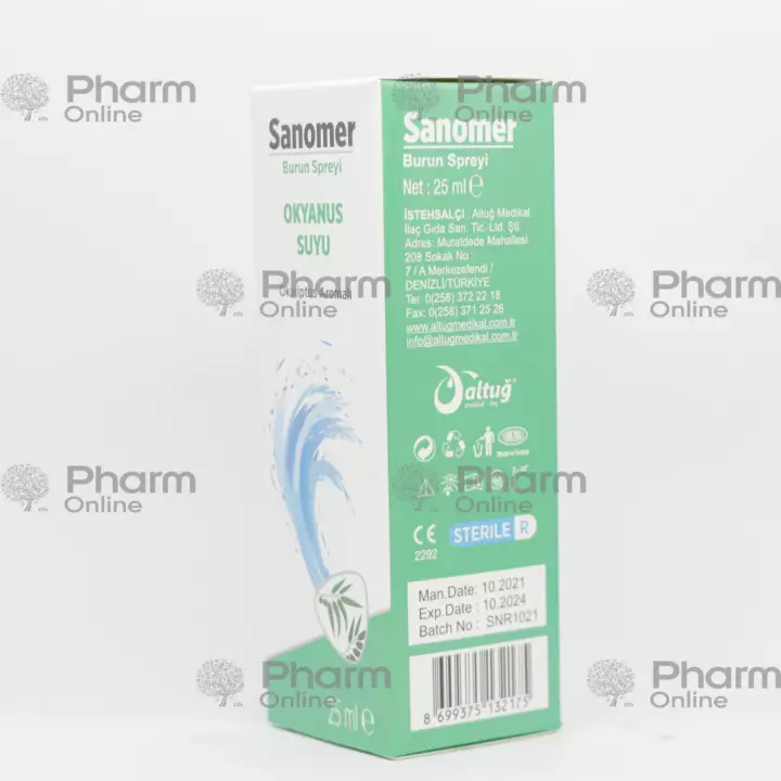 Sanomer 25 ml (Sprey) (Türkiyə)