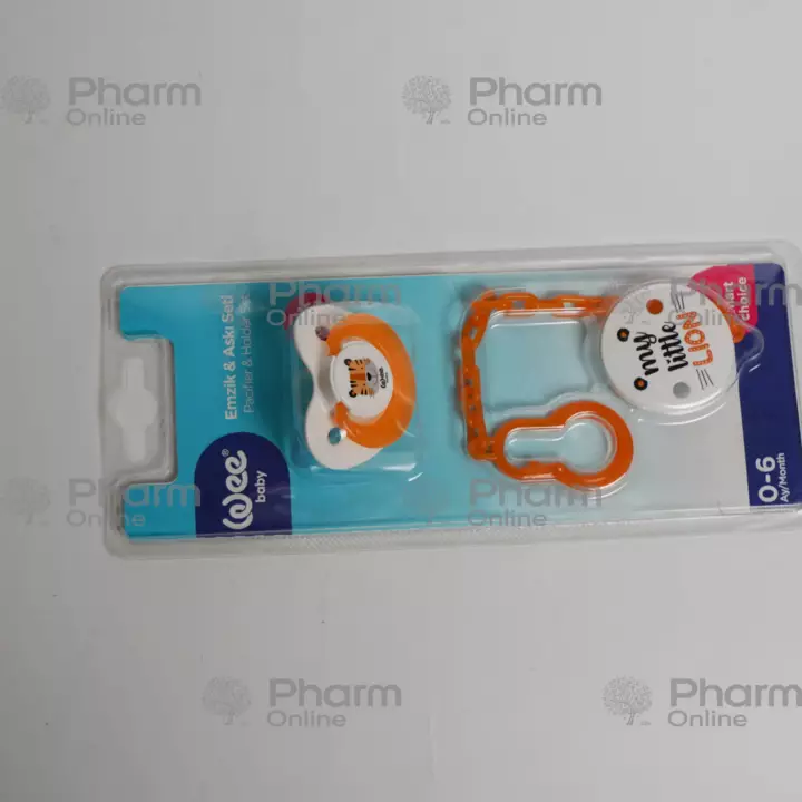 Wee 371 pacifiers with chain 0-6 months No. 1 (Cosmetics) (<>) (Türkiye)