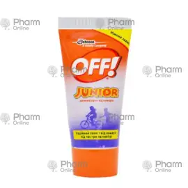 Ağcaqanaddan qoruyan OFF krem Junior (4038) 50 ml (Ukrayna)
