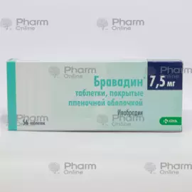Bravadin 7.5mg № 56 (Pills) (KRKA) (Slovenia)