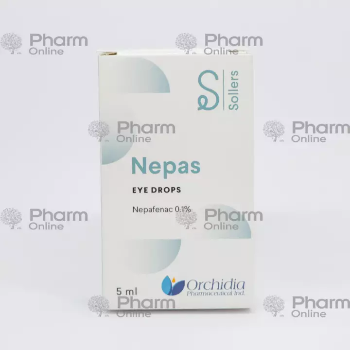 Nepas 1mg/ml 5ml (Göz damcıları) (ORCHİDİA PHARMACEUTİCAL INDUSTRIES) (Misir)