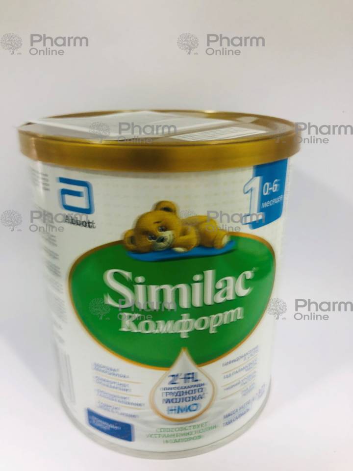Детское питание Симилак-1 Комфорт с 0-6мес.(6833) 375 гр (Дет/пит.) (<>) (Испания)
