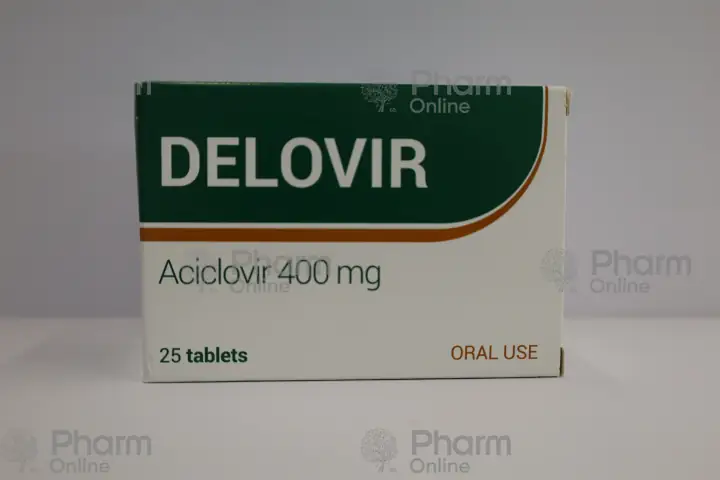 Delovir 400 mq № 25 (Həblər) (FARMALABOR-PRODUTOS FARMACEUTİCOS SA,) (Portuqaliya)