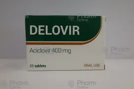Delovir 400 mq № 25 (Həblər) (FARMALABOR-PRODUTOS FARMACEUTİCOS SA,) (Portuqaliya)