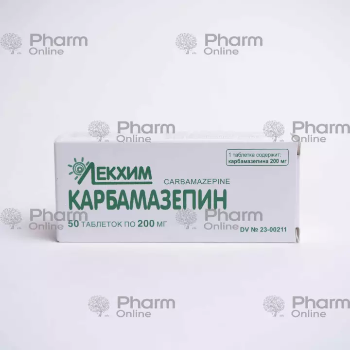 Karbamazepin 200 mq № 50 (Tablet) (Ukrayna)