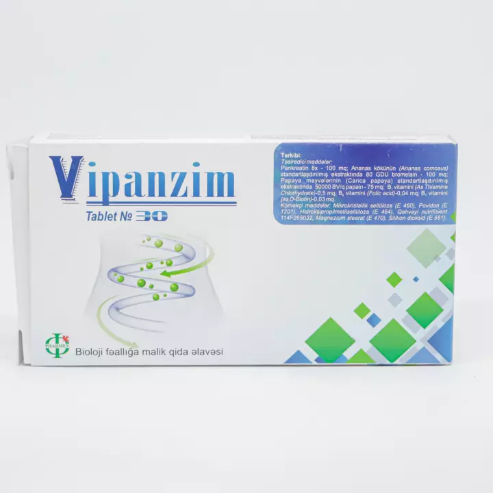 Vipanzim № 30 (Həb) (Pharmex Rom Industry Srl) (Rumıniya)