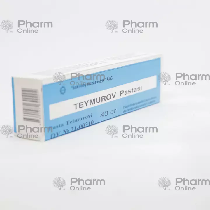 Pasta Teymurova tube. 40 gr (Ointment) (Bakıkimyaəczasənayə) (Azerbaijan)