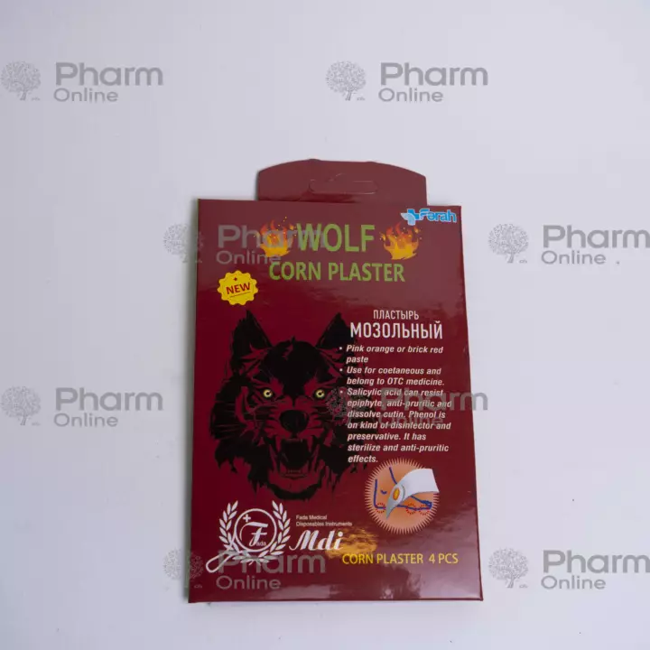 Döyənək əleyhinəl  plastr "WOLF" (9317) № 4 (Almaniya)