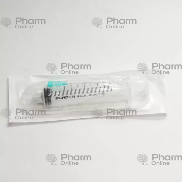 Шприц  10 мл с резбой и поршнем 21Gx11/2 0,8х38 мм BERGER  (Прочее) (<>) (Китай)