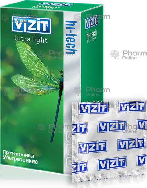 Condom Vizit hi-tech ultra light ultra thin (2602)  № 12
