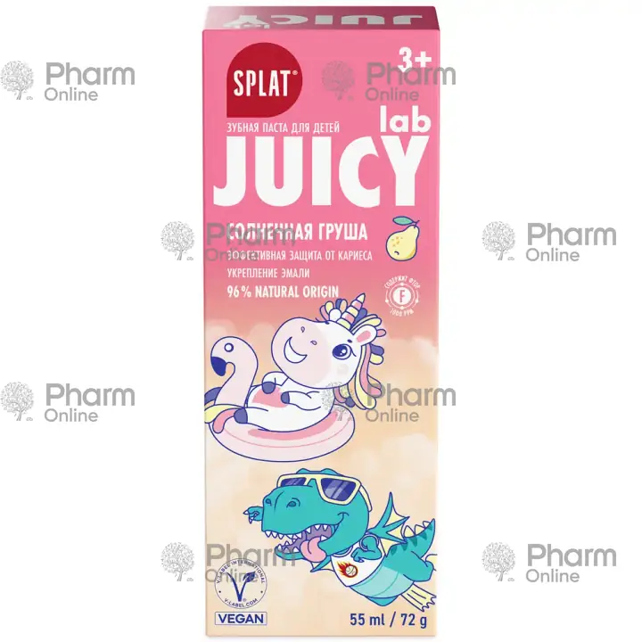 Diş Pastası Splat Juicy Lab Uşaq 3+ Günəşli Armud (0132) 45 q
