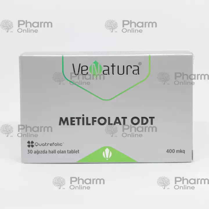 Venatura Methylfolate Odt № 30 (Pills) (Vefa İlac Sanayi ve Ticaret Ltd Şti) (Türkiyə)