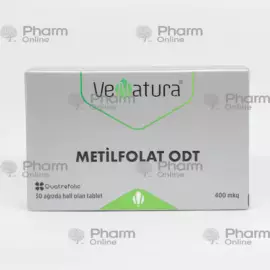 Венатура Метилфолат Одт № 30 (Таблетки) (Vefa Ilac Sanayi ve Ticaret Ltd Sti) (Турция)