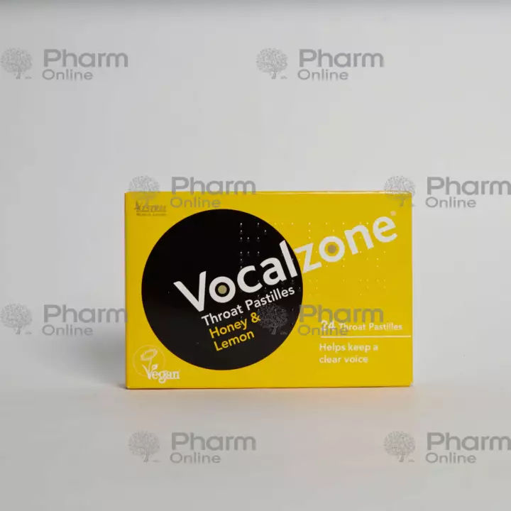 Vocalzone (honey-lemon) No. 24 (Lozenges) (UK)