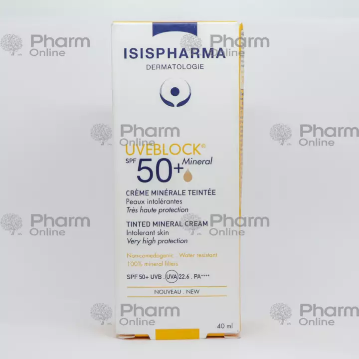 Uveblok SPF50 + (mineral) 40 ml (0270) (Krem) (ISIS Pharma) (Fransa)