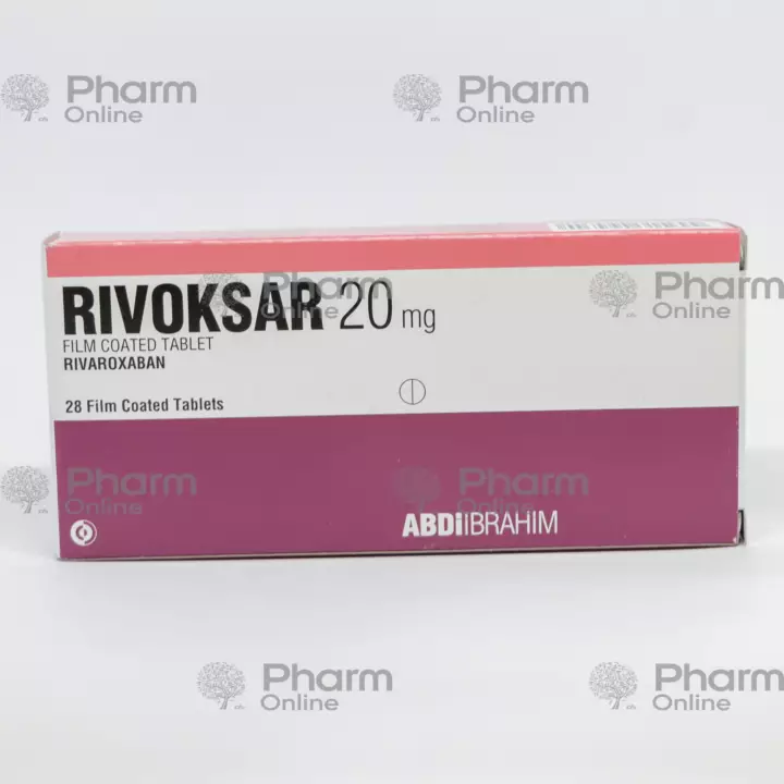 Rivoxar (xarelto) 20 mg No. 28 (Tablets) (Abdi Ibrahim İlaç) (Turkey)