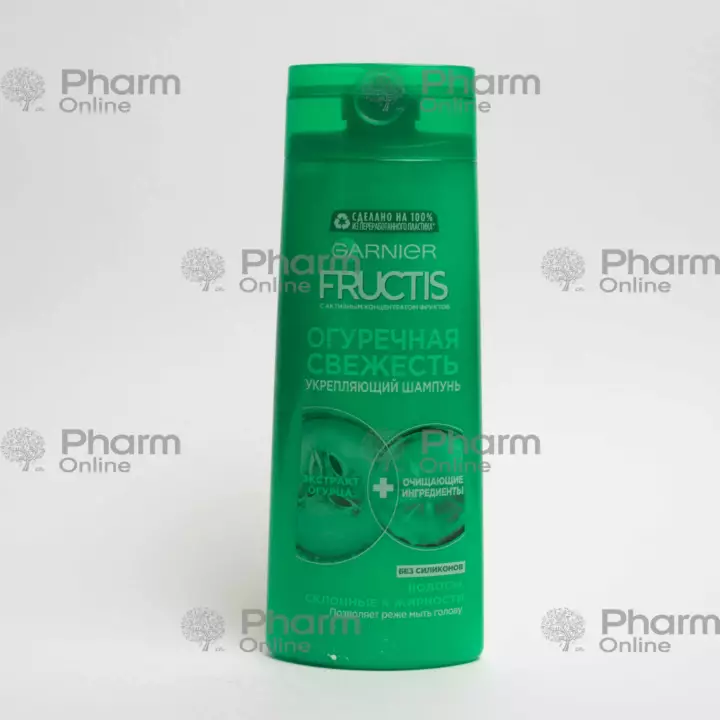 Garnier Fructis shampoo Cucumber freshness for oily hair (0670) 250 ml (Cosmetics) (<>) (Russia)