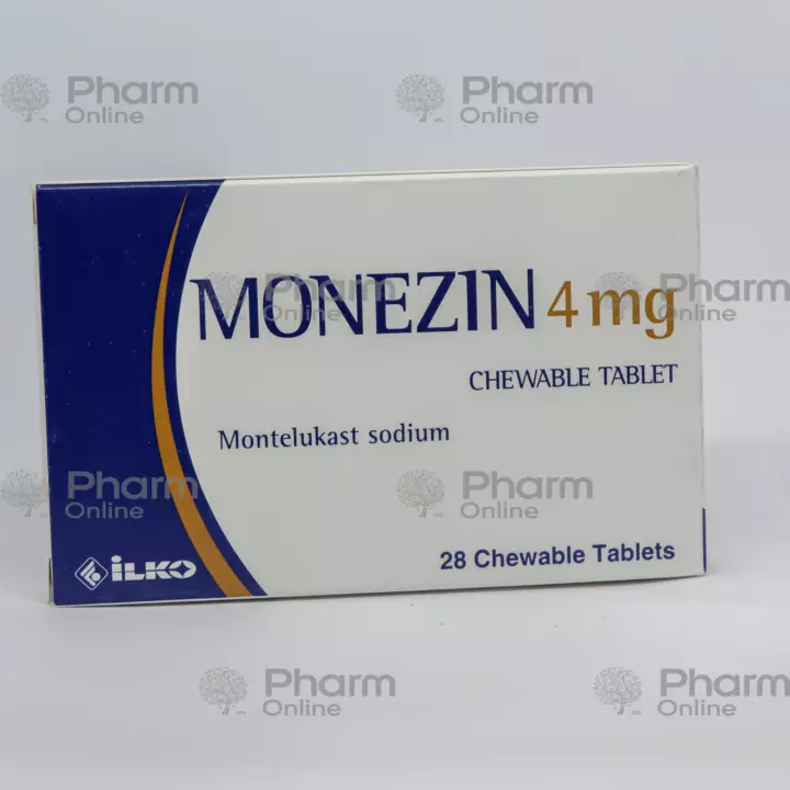 Monesin 4 mg № 28 (Tablets) (Ilko Ilaç Sanayi və Ticatət A.Ş) (Turkey)