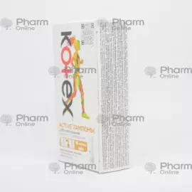 Tampons Kotex active normal (4494) No. 16 (Cosmetics) (<>) (Russia)