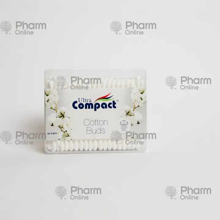 Ear sticks "Compact" (0402) No. 200 (Cosmetics) (<>) (Turkey)