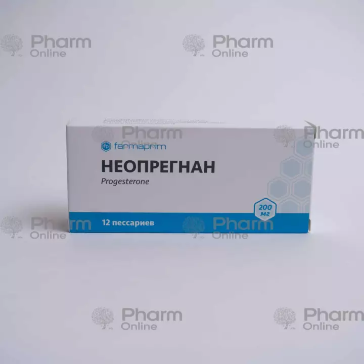Neopregnan 200 mg No. 12 (Suppositories) (Moldova)