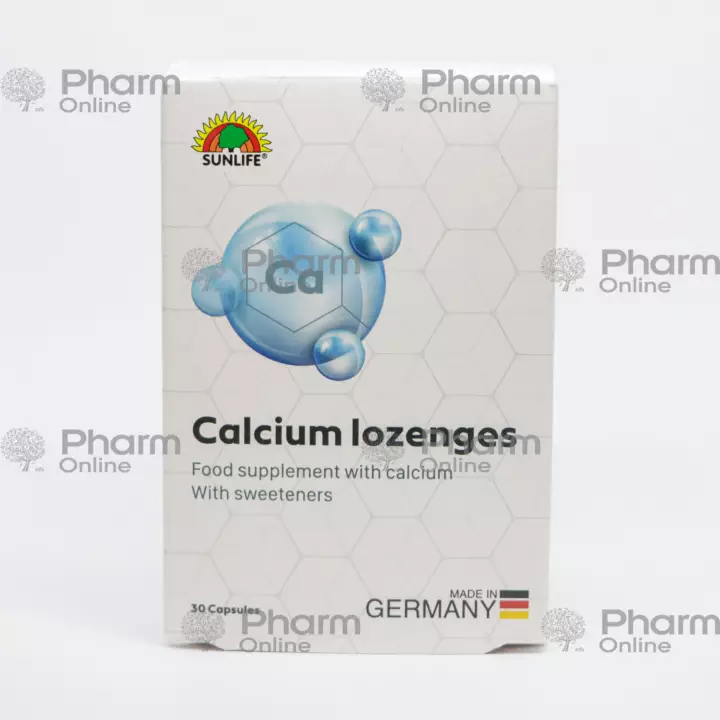 Calcium lozenges № 30 (Capsules) (Germany)