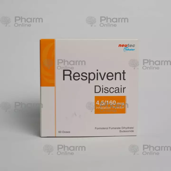 Респивент (Discair) 4.5/160 мгк 60 доз № 1 (Раствор) (<>) (Турция)