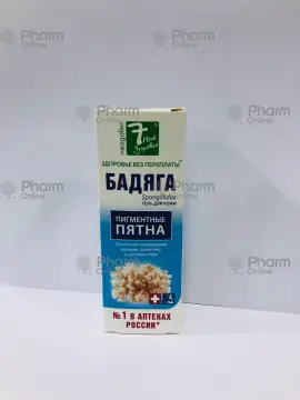 Бадяга гель 7 нот здоровья от угревой сыпи и пигментных пятен (0156) 50 мл (Гель) (<>) (Россия)